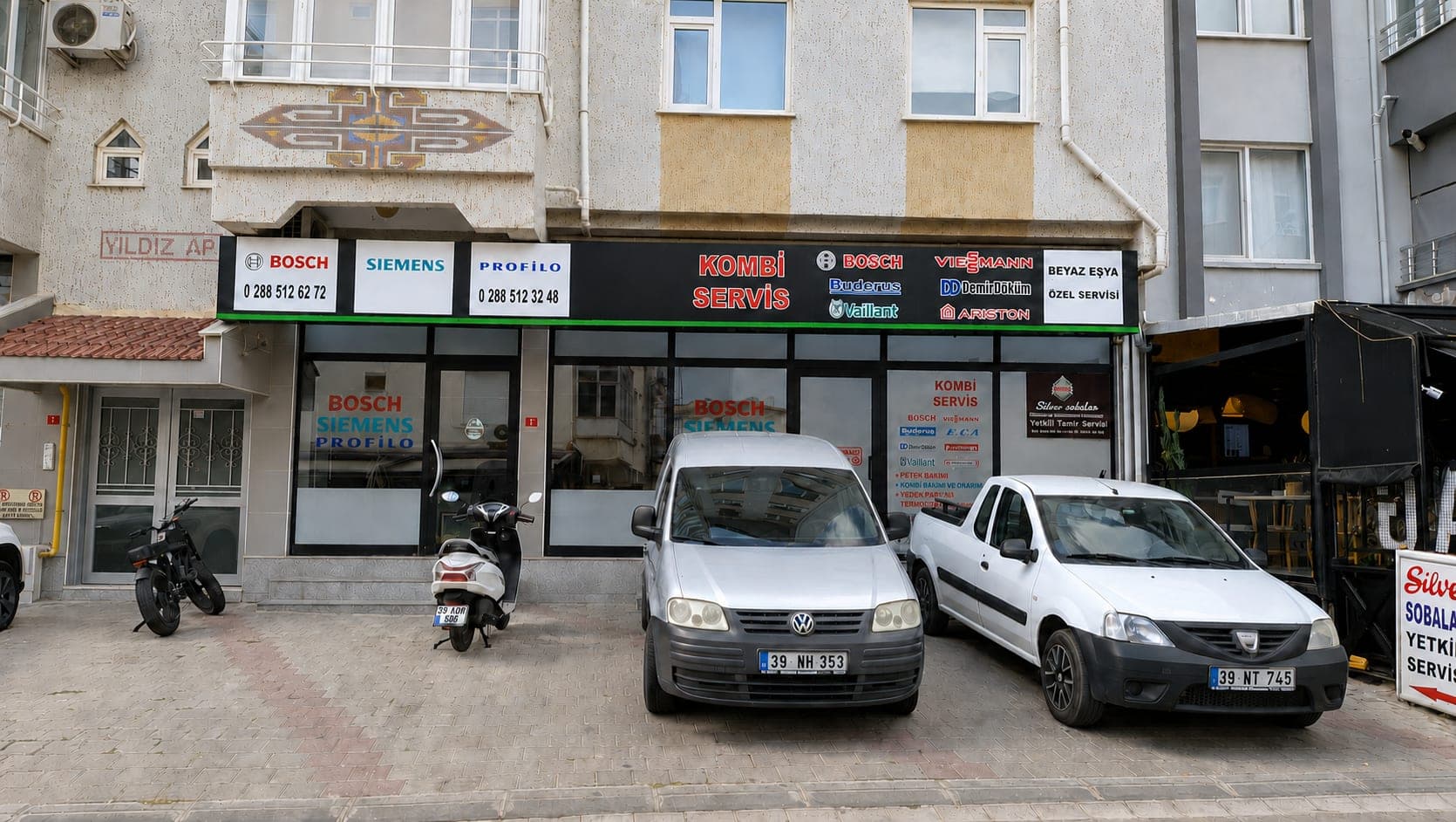 Erenler Teknik dükkân cephesi — Hamidiye Mahallesi İstasyon Caddesi, Babaeski